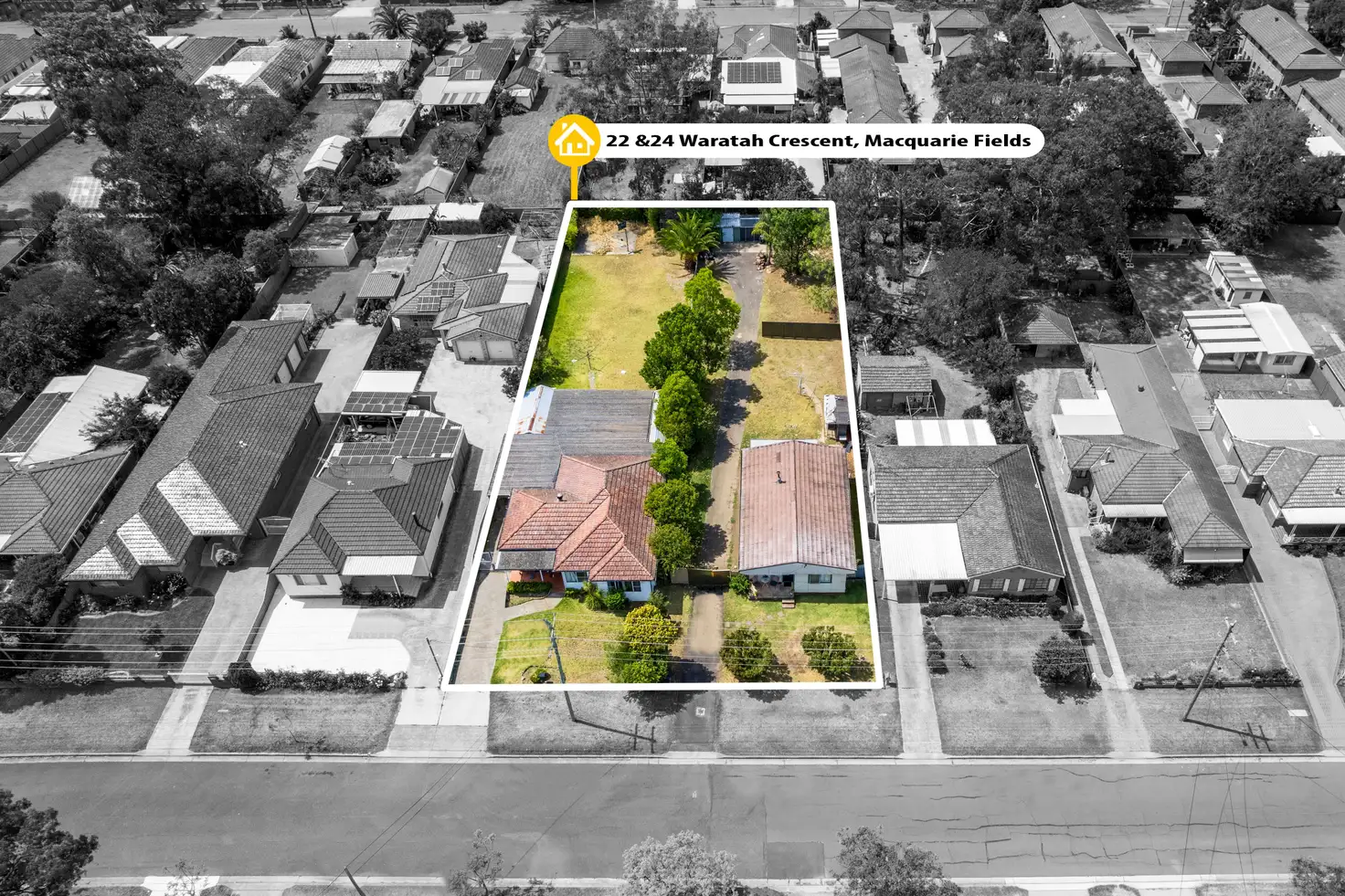 Main view of Homely house listing, 22 Waratah Crescent, Macquarie Fields NSW 2564