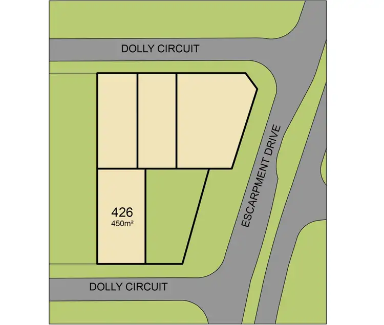 Main view of Homely land listing, Lot 426 Dolly Circuit, Calderwood NSW 2527