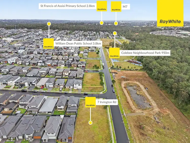 Third view of Homely land listing, 7 Irvington Road, Colebee NSW 2761