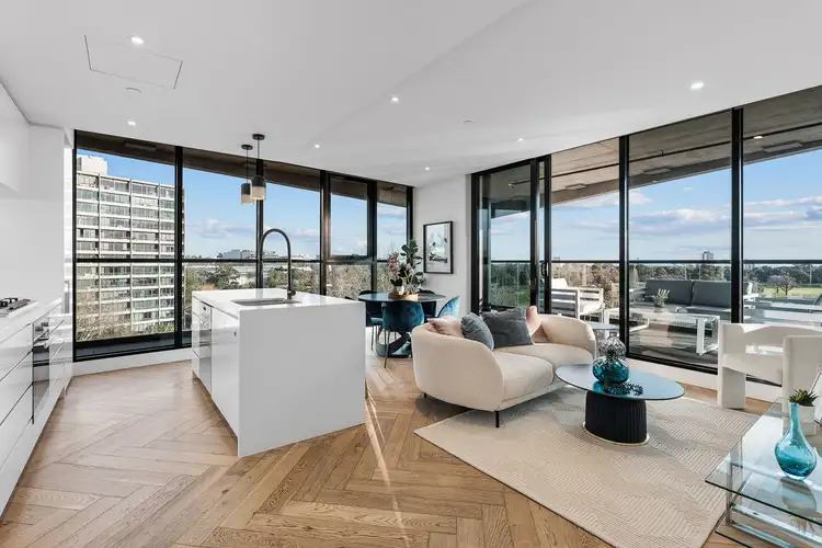 Fourth view of Homely apartment listing, 604/77 Queens Road, Melbourne VIC 3004