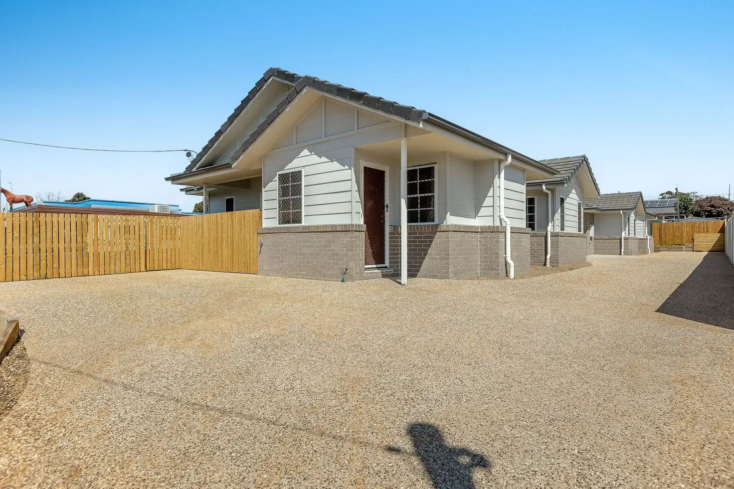 Main view of Homely semi-detached listing, 1&2/156 Taylor Street, Newtown QLD 4350