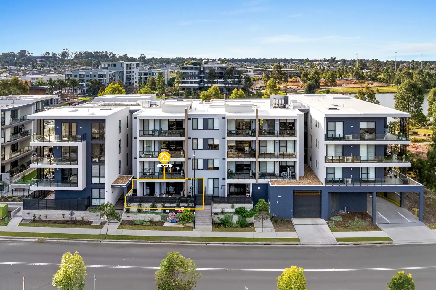 Main view of Homely apartment listing, 105/94 Lakeside Parade, Jordan Springs NSW 2747