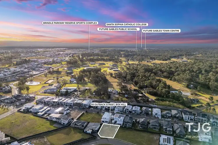 Third view of Homely land listing, 50 Outback Street, Box Hill NSW 2765