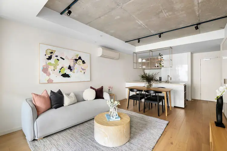 Second view of Homely apartment listing, 404/8 Lygon Street, Brunswick East VIC 3057
