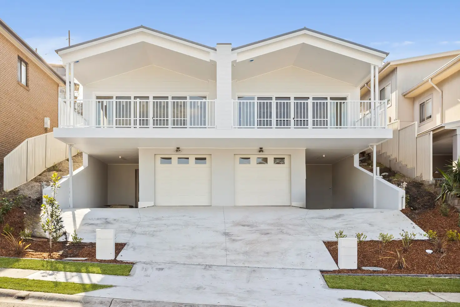 Main view of Homely semi-detached listing, 21A Backhouse Road, Lake Heights NSW 2502