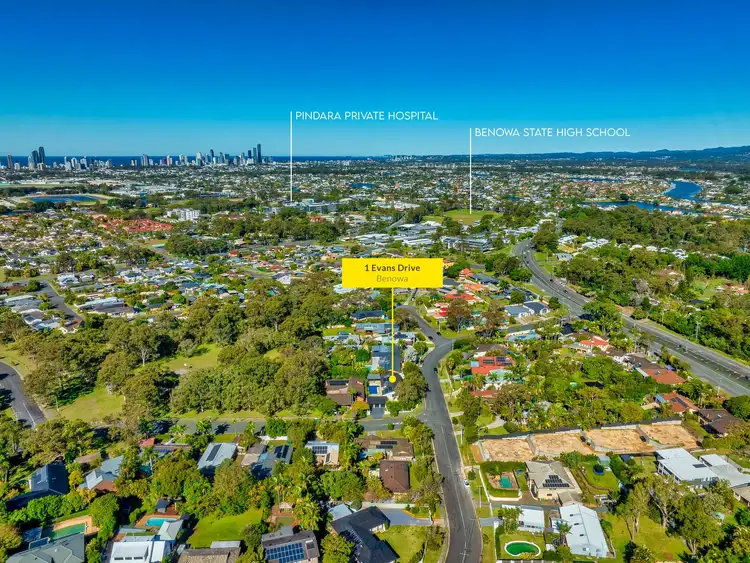 Third view of Homely house listing, 1 Evans Drive, Benowa QLD 4217