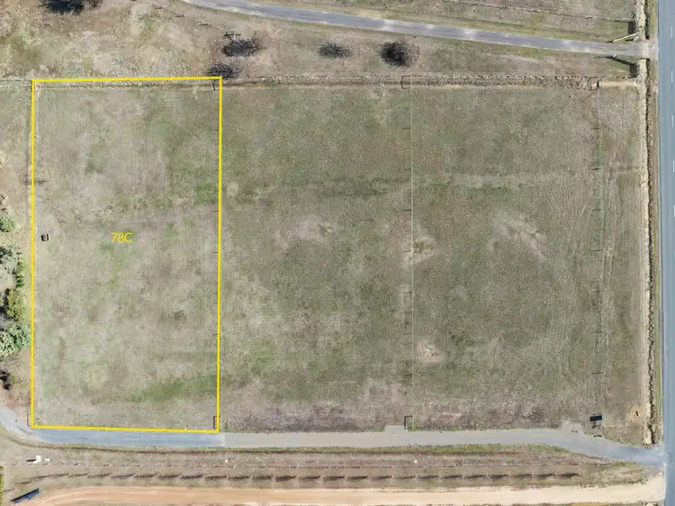 Main view of Homely land listing, 78C Kilfeera Road, Benalla VIC 3672