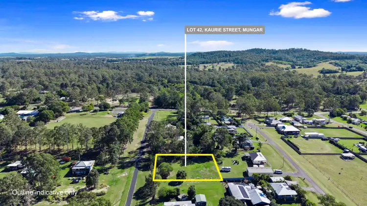 Main view of Homely land listing, Lot 42 Kaurie Street, Mungar QLD 4650
