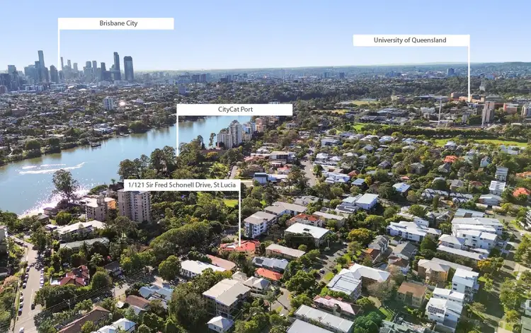1/121 Sir Fred Schonell Drive, St Lucia QLD 4067