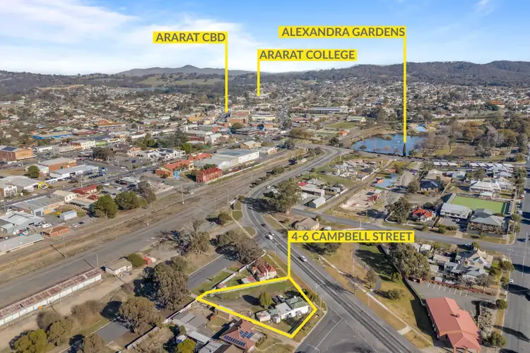 Second view of Homely house listing, 4-6 Campbell Street, Ararat VIC 3377