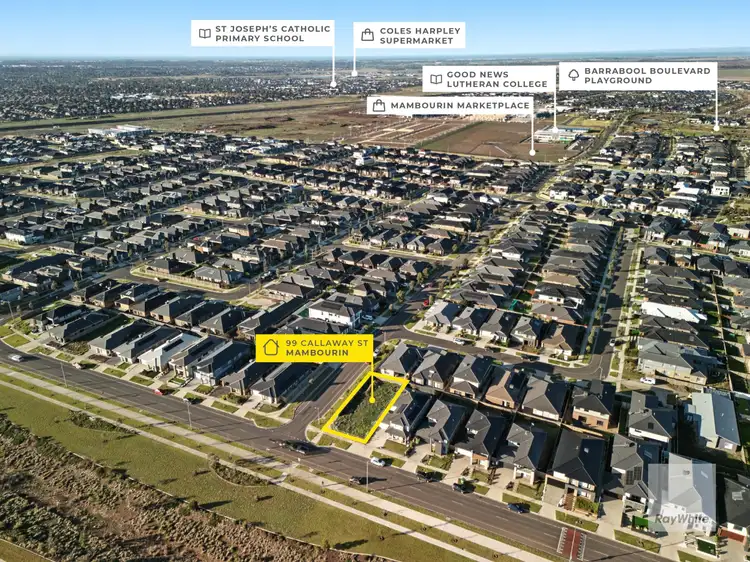 Second view of Homely land listing, 99 Callaway Street, Mambourin VIC 3024