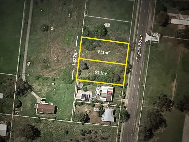 Main view of Homely land listing, 126-128 Tygum Road, Waterford West QLD 4133