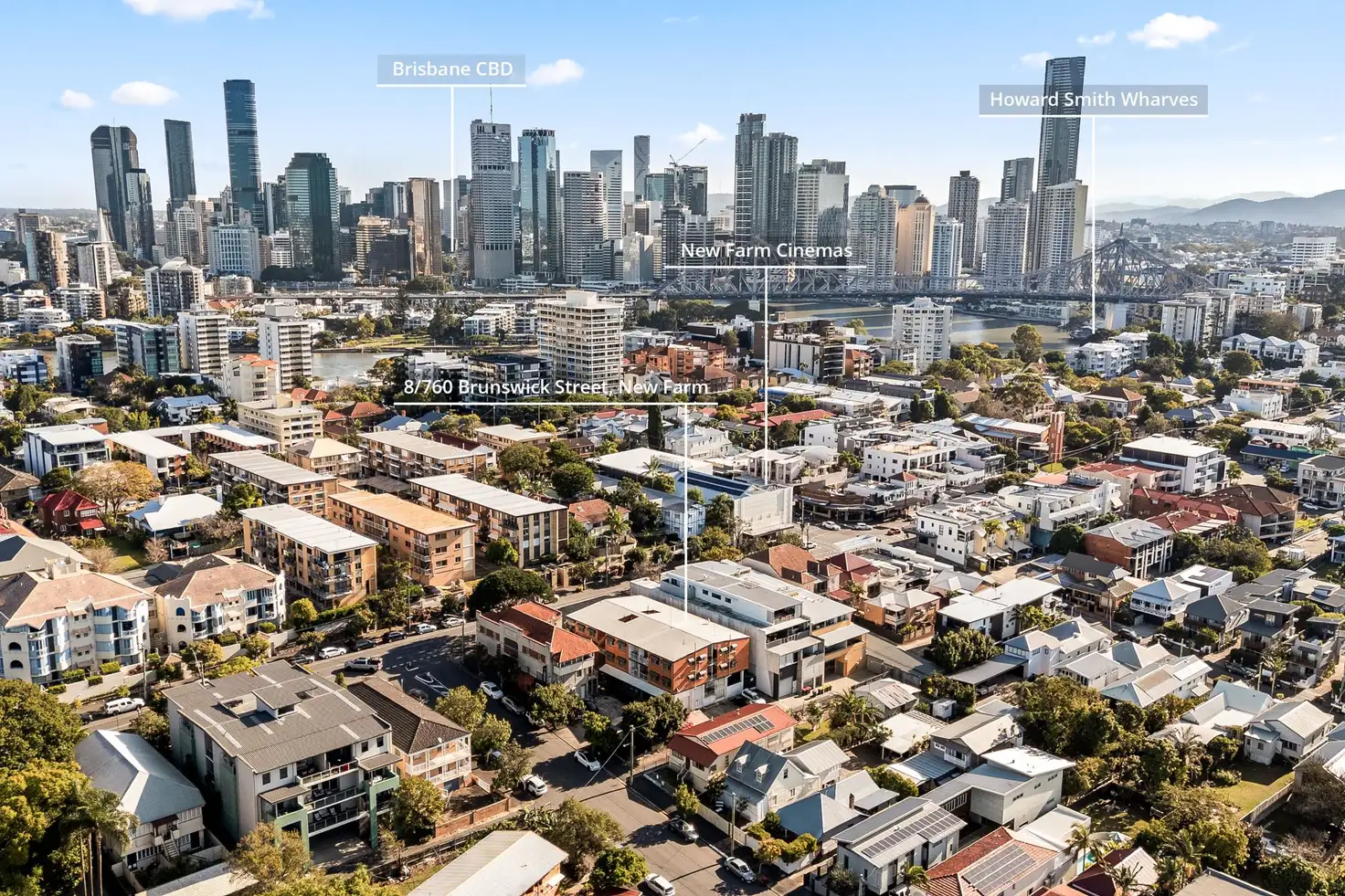 Main view of Homely apartment listing, 8/760 Brunswick Street, New Farm QLD 4005