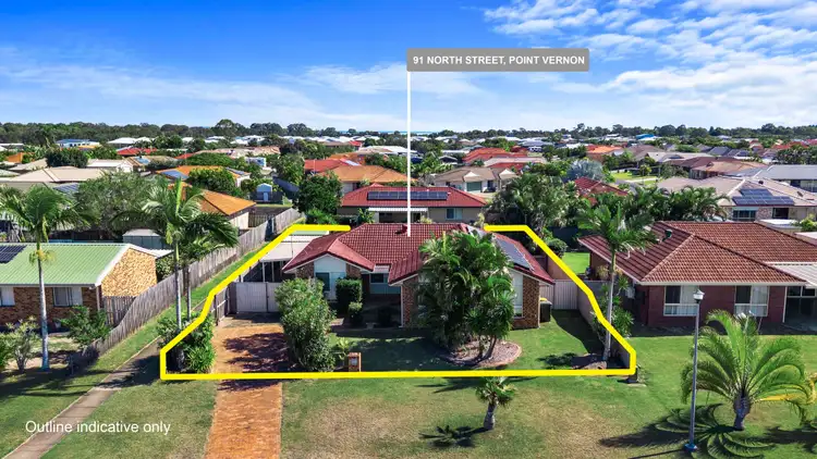 Second view of Homely house listing, 91 North Street, Point Vernon QLD 4655