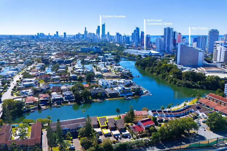 Main view of Homely townhouse listing, 6/25-27 Hooker Boulevard, Broadbeach Waters QLD 4218