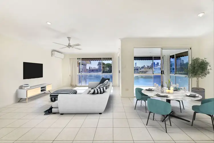Fourth view of Homely townhouse listing, 6/25-27 Hooker Boulevard, Broadbeach Waters QLD 4218