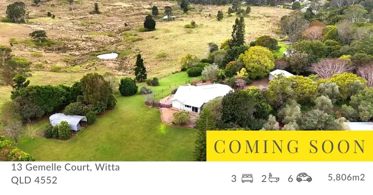 Main view of Homely house listing, 13 Gemelle Court, Witta QLD 4552