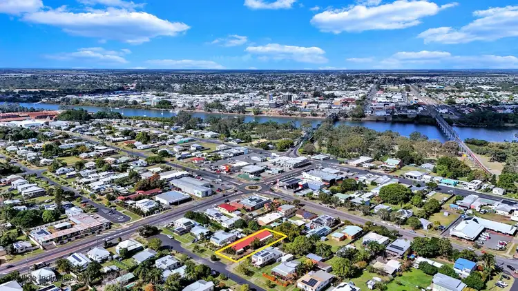 Main view of Homely block of units listing, 1-4/72 Steuart Street, Bundaberg North QLD 4670
