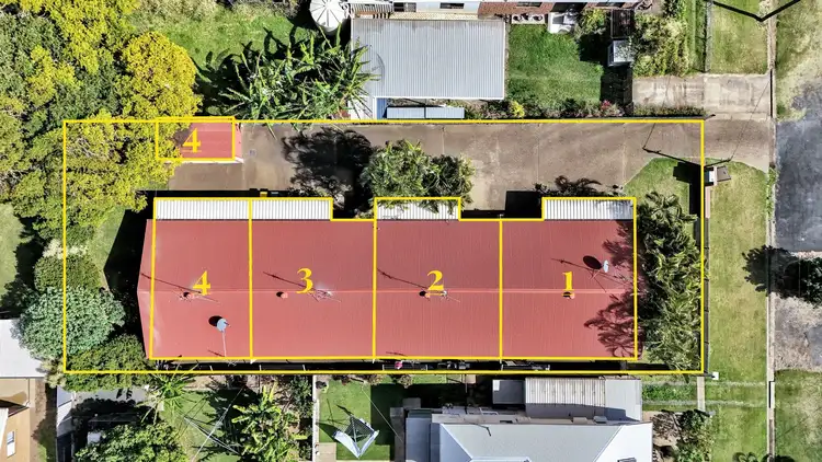 Second view of Homely block of units listing, 1-4/72 Steuart Street, Bundaberg North QLD 4670
