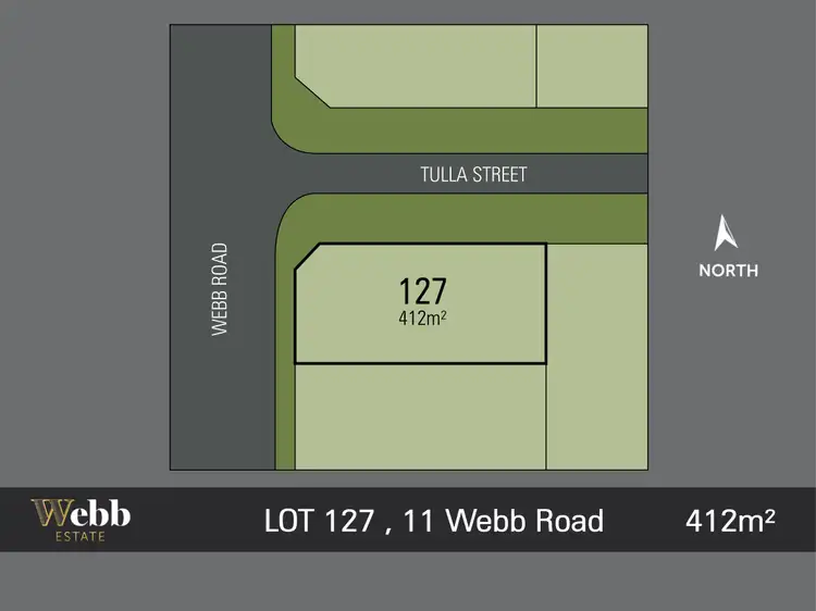 Main view of Homely land listing, LOT 127, 11 Webb Road, Bonshaw VIC 3352