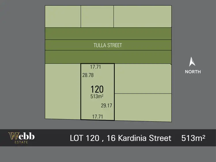 Main view of Homely land listing, LOT 120, 16 Kardinia Street, Bonshaw VIC 3352