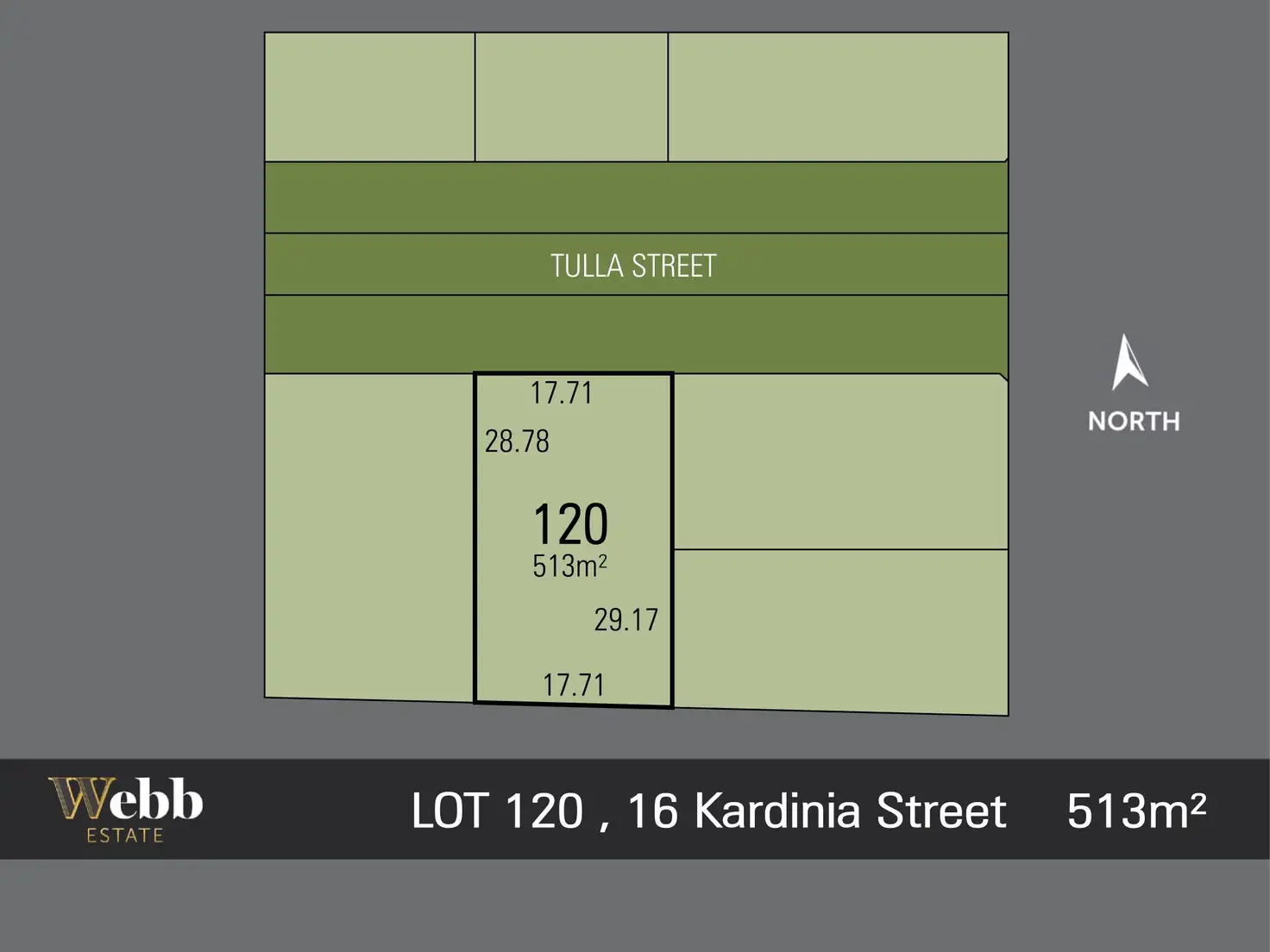 Main view of Homely land listing, LOT 120, 16 Kardinia Street, Bonshaw VIC 3352