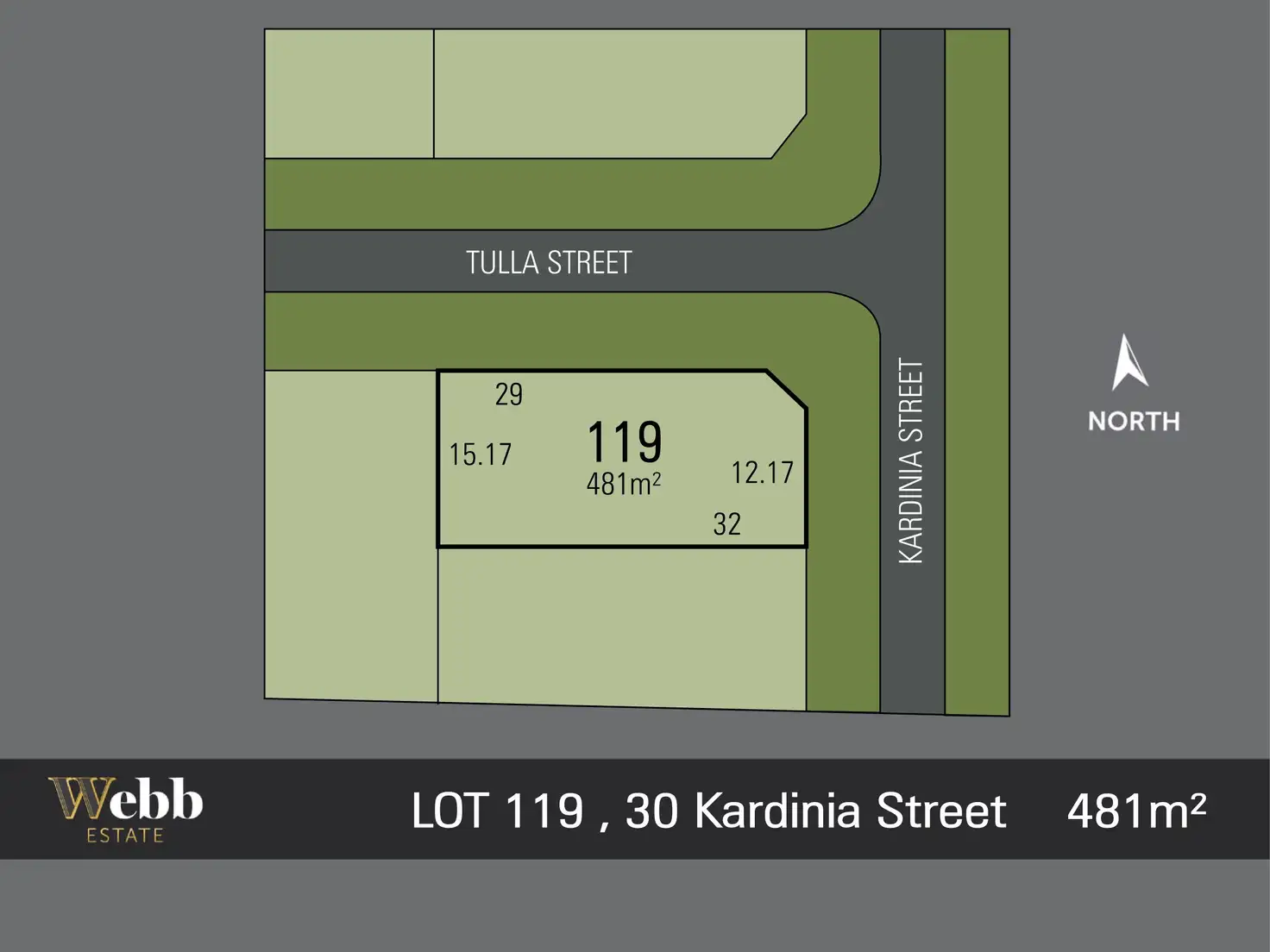 Main view of Homely land listing, LOT 119, 30 Kardinia Street, Bonshaw VIC 3352
