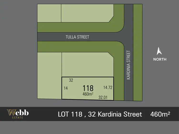 Main view of Homely land listing, LOT 118, 32 Kardinia Street, Bonshaw VIC 3352