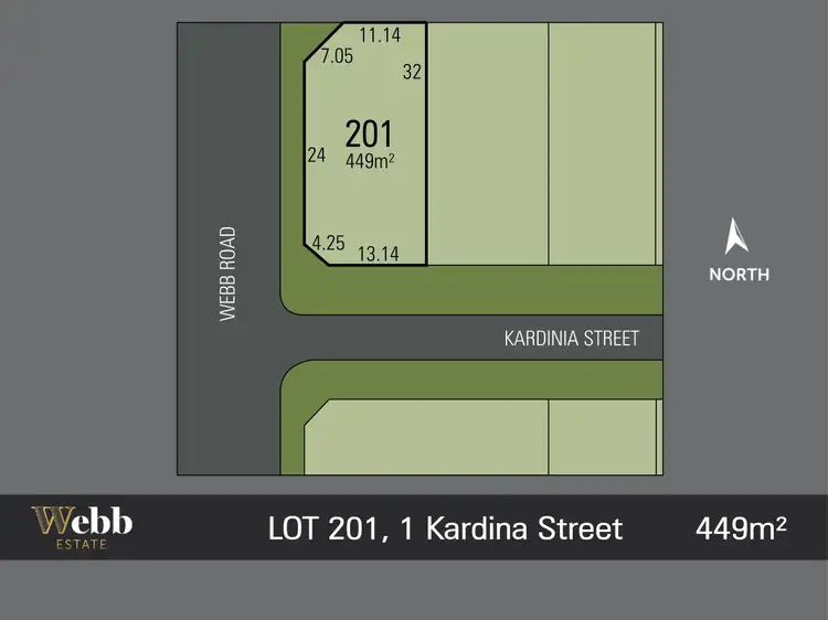 Main view of Homely land listing, LOT 201, 1 Kardinia Street, Bonshaw VIC 3352
