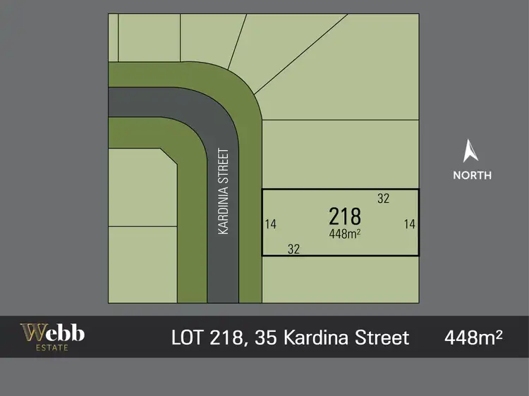 Main view of Homely land listing, LOT 218, 35 Kardinia Street, Bonshaw VIC 3352