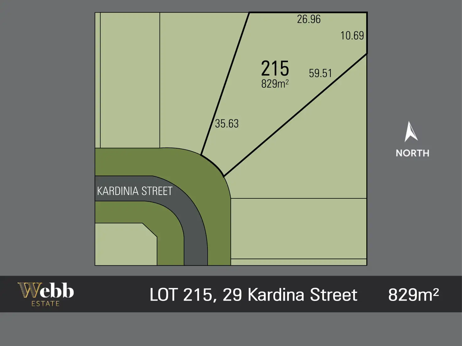 Main view of Homely land listing, LOT 215, 29 Kardinia Street, Bonshaw VIC 3352
