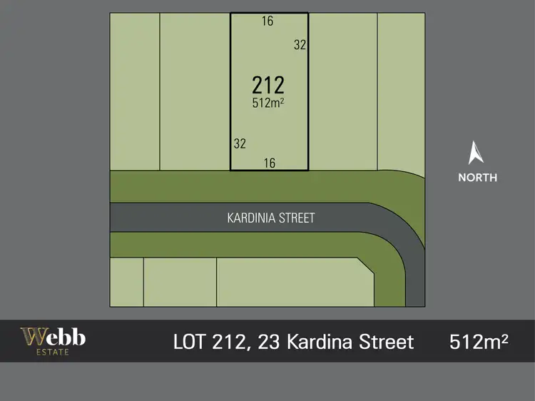 Main view of Homely land listing, LOT 212, 23 Kardinia Street, Bonshaw VIC 3352
