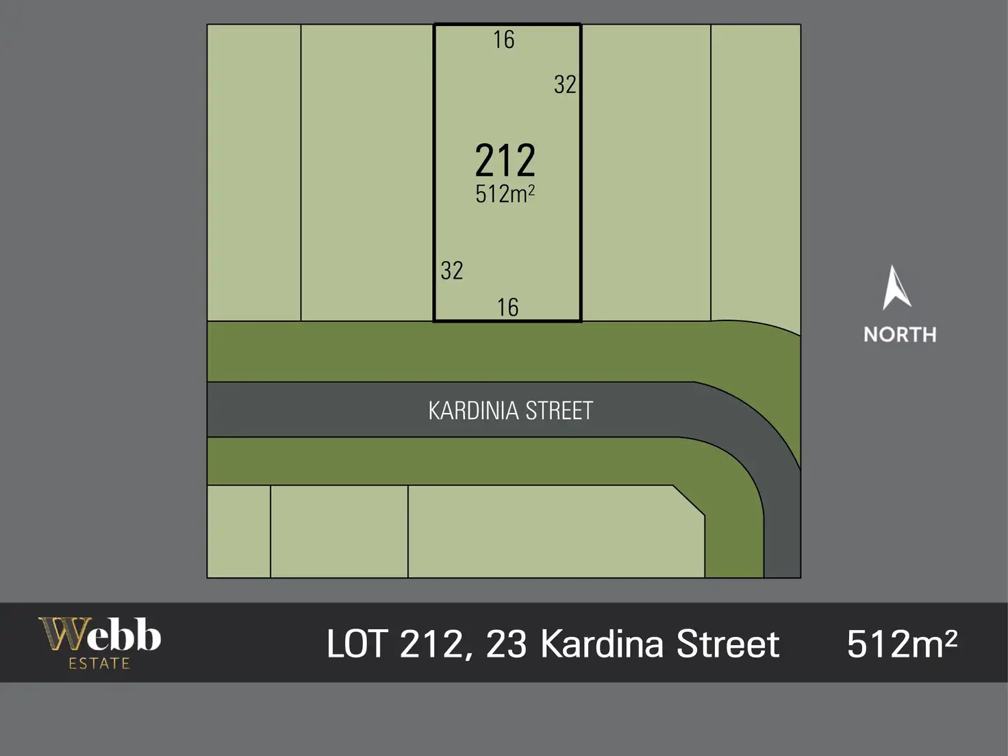 Main view of Homely land listing, LOT 212, 23 Kardinia Street, Bonshaw VIC 3352