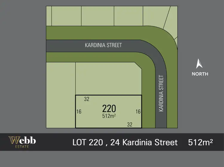 Main view of Homely land listing, LOT 220, 24 Kardinia Street, Bonshaw VIC 3352