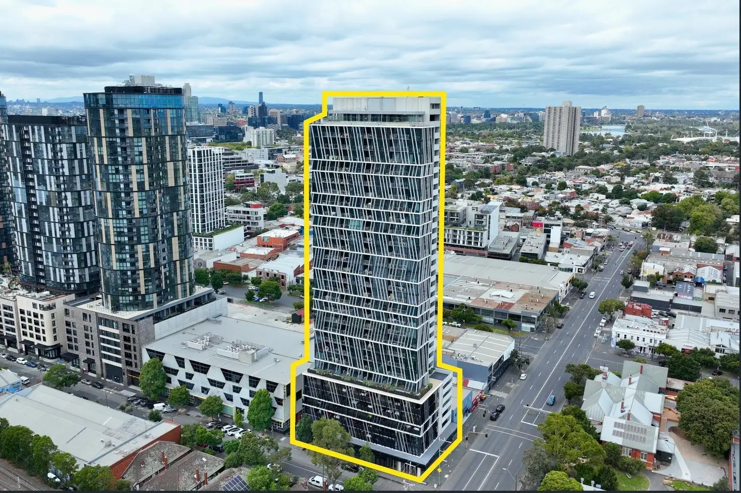 Main view of Homely apartment listing, 1906/89 Gladstone Street, South Melbourne VIC 3205