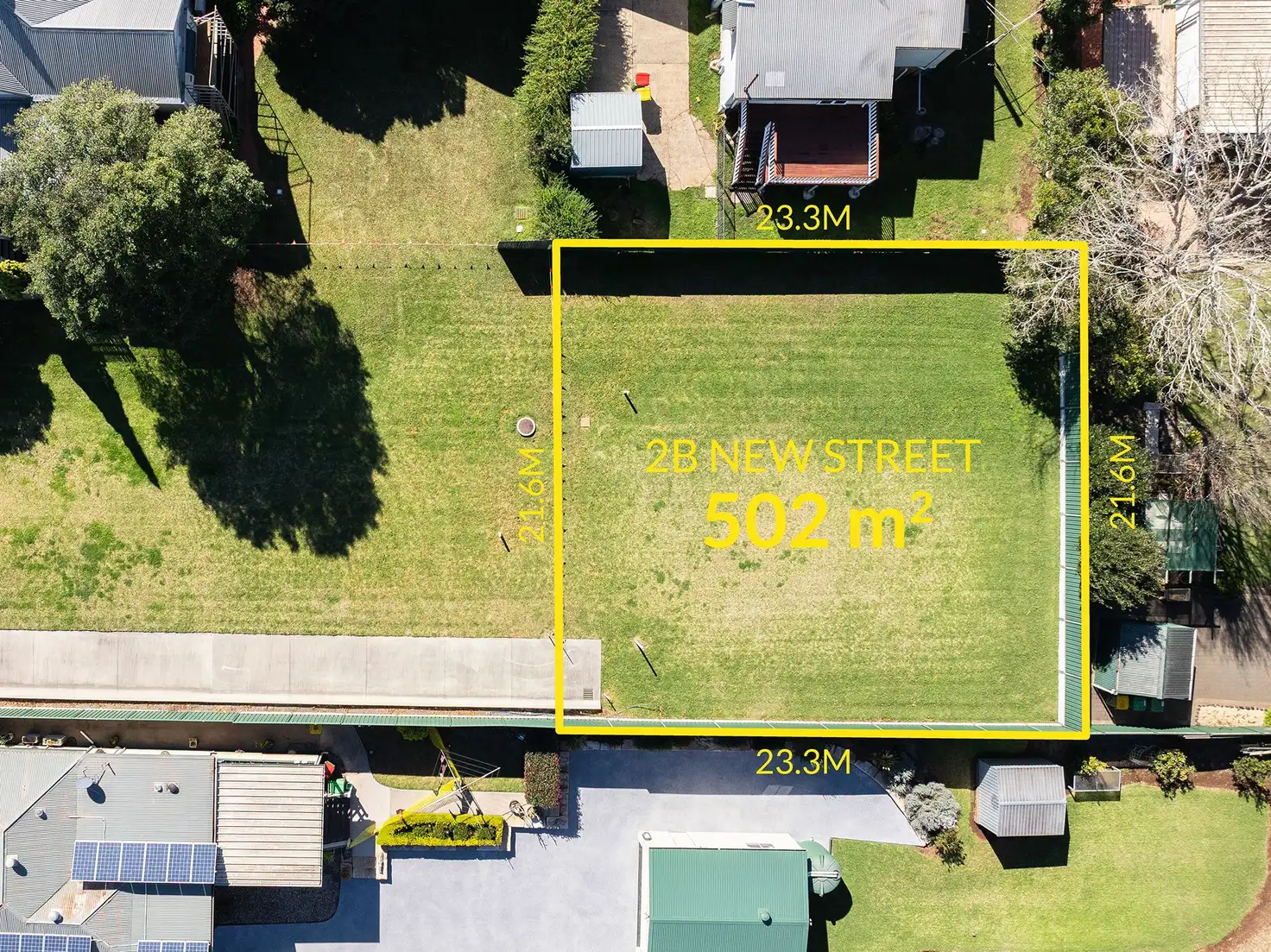Main view of Homely land listing, 2B New Street, Mount Lofty QLD 4350