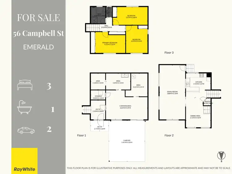 Third view of Homely house listing, 56 Campbell Street, Emerald QLD 4720
