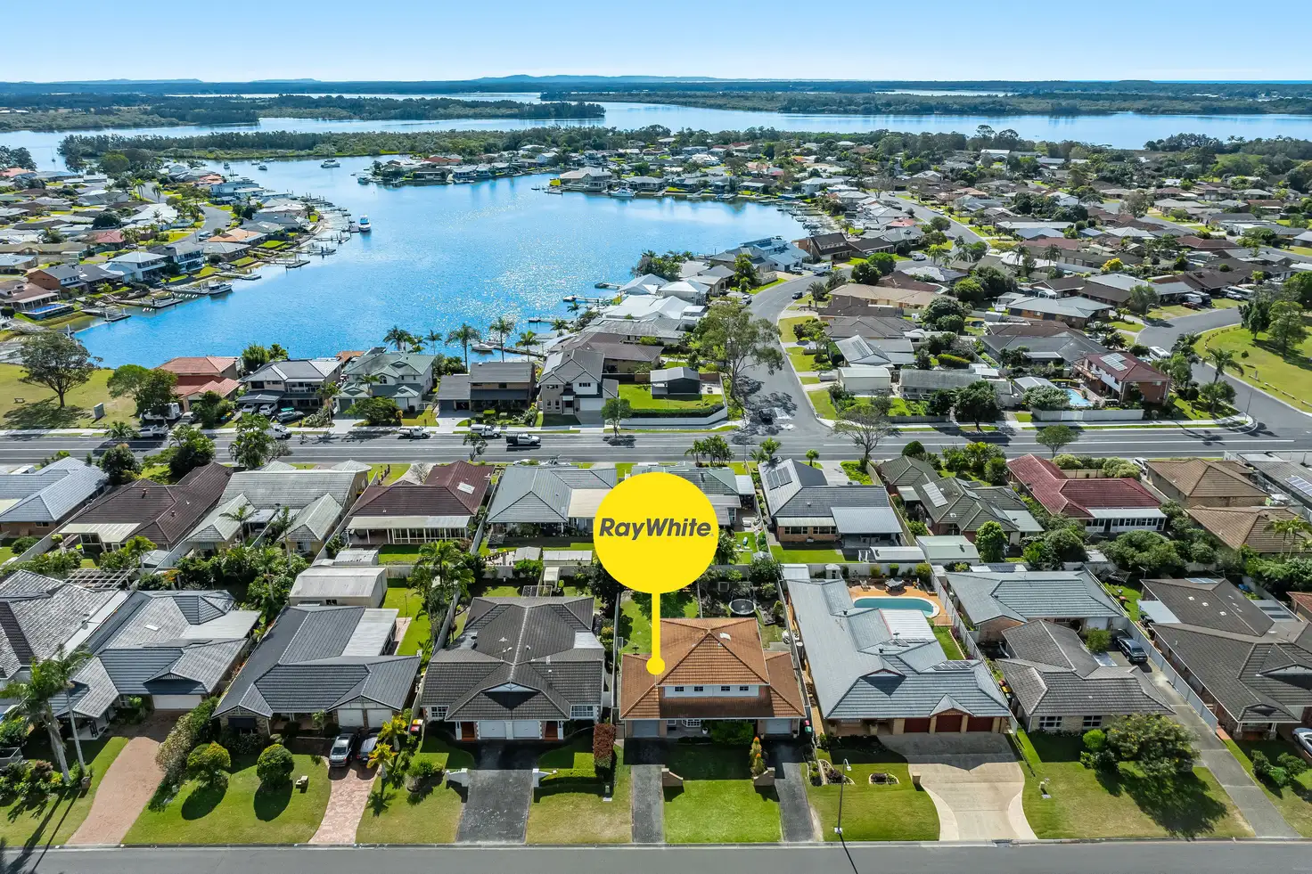 Main view of Homely semi-detached listing, 1/55 Osprey Drive, Yamba NSW 2464