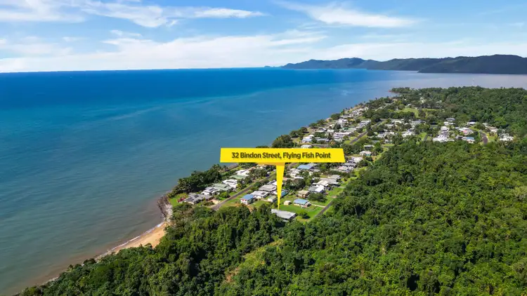 Second view of Homely house listing, 32 Bindon Street, Flying Fish Point QLD 4860