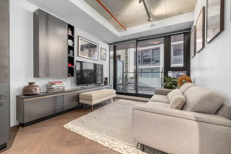 Second view of Homely apartment listing, 406/25 Wominjeka Walk, West Melbourne VIC 3003