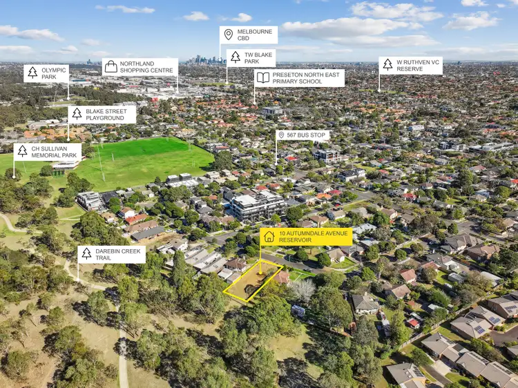 Second view of Homely land listing, 10 Autumndale Avenue, Reservoir VIC 3073