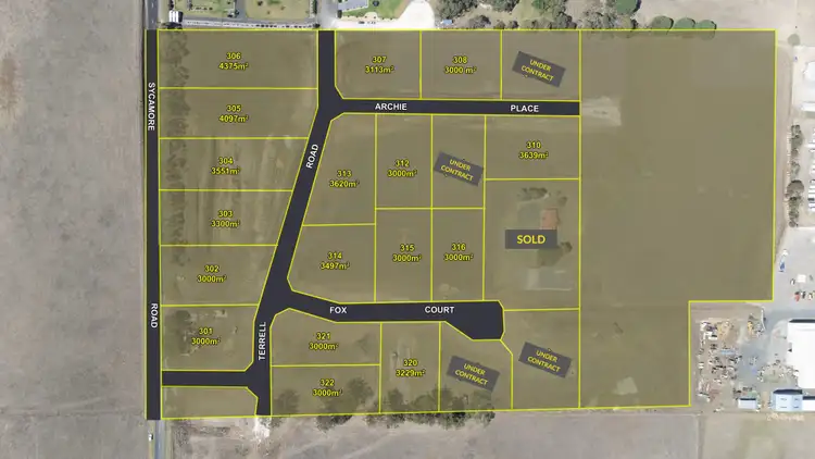 Third view of Homely land listing, LOT 316 Sycamore Estate | Sycamore Road, Glenburnie SA 5291