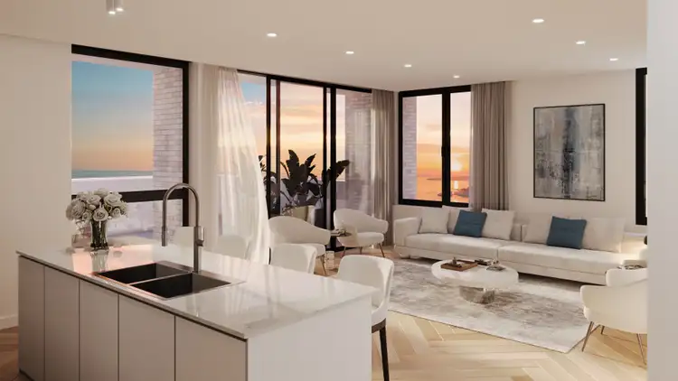 Second view of Homely apartment listing, 1008/73-79 Railway Lane, Wickham NSW 2293