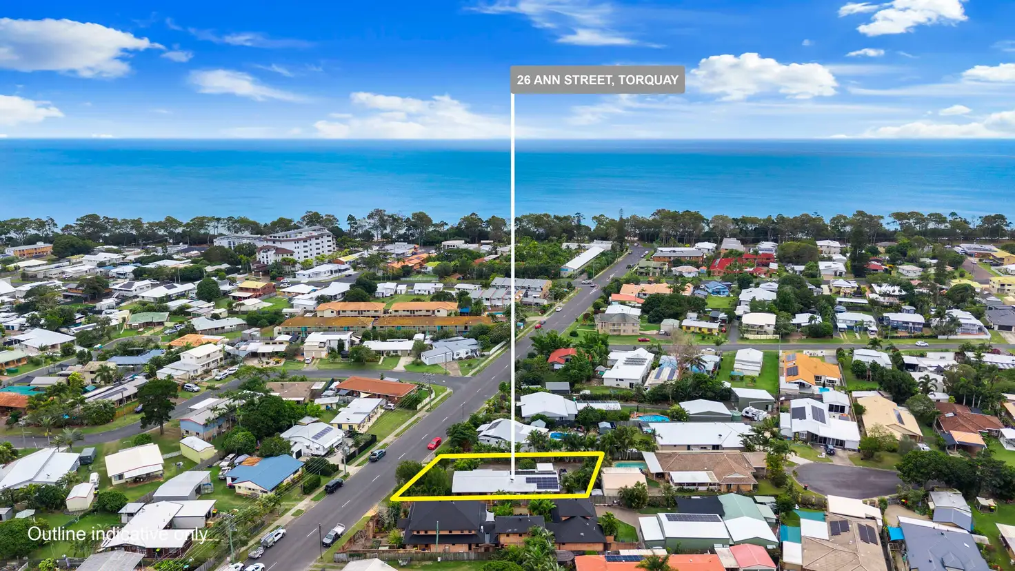 Main view of Homely semi-detached listing, 26 Ann Street, Torquay QLD 4655