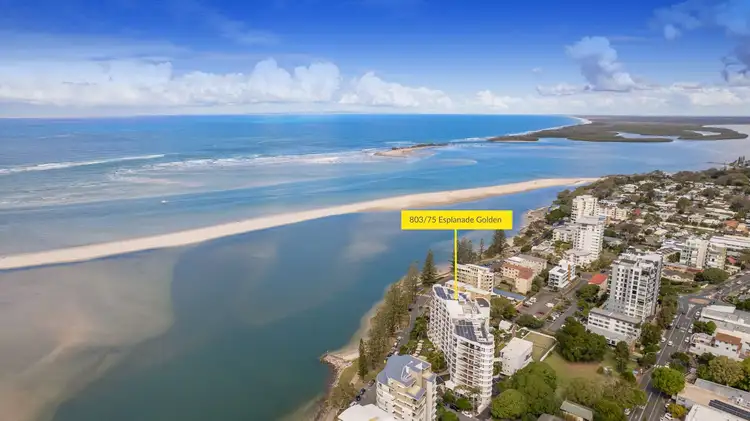 Third view of Homely unit listing, Unit 803/75 Esplanade, Golden Beach QLD 4551