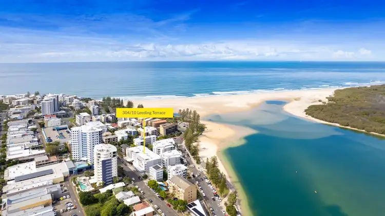 Second view of Homely apartment listing, 304/10 Leeding Terrace, Caloundra QLD 4551