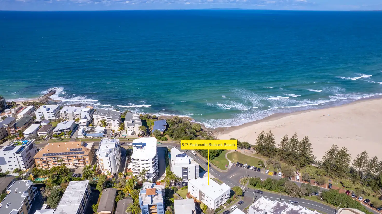 Main view of Homely unit listing, Unit 8/7 Esplanade Bulcock Beach, Caloundra QLD 4551