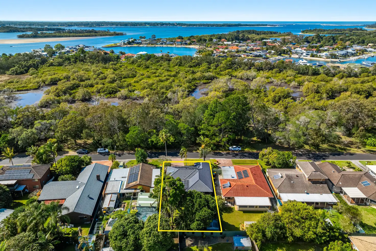 Main view of Homely house listing, 104 Melaleuca Drive, Yamba NSW 2464