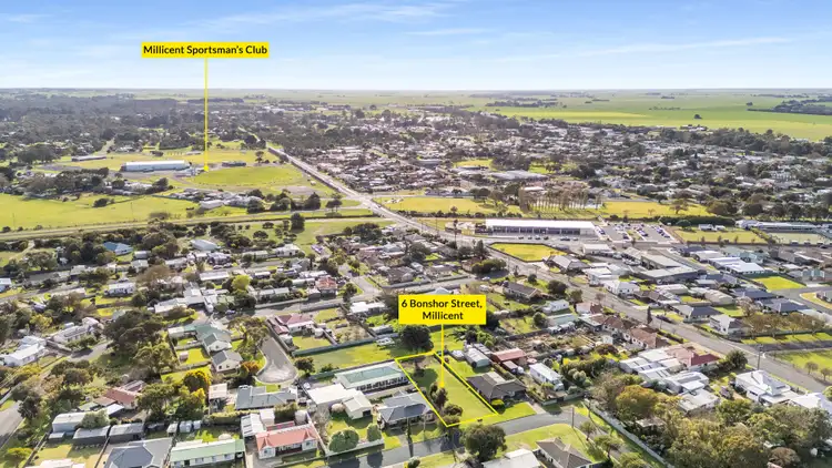 Main view of Homely land listing, 6 Bonshor Street, Millicent SA 5280