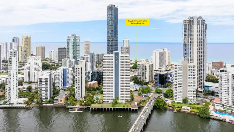 Second view of Homely apartment listing, 25D/2 Riverview Parade, Surfers Paradise QLD 4217